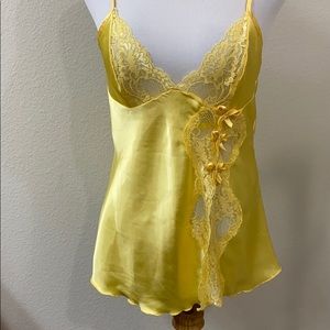 Shirley of Hollywood yellow lingerie